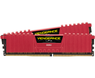 CORSAIR DDR4 Vengeance LPX 16GB /2400(2*8GB) CL16-16-16-39 RED CMK16GX4M2A2400C16R - 294537 - zdjęcie 2